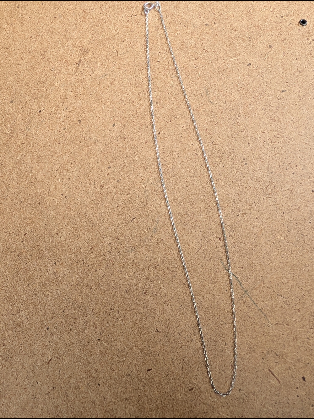 Sterling Silver Rope Chain Necklace in Silver